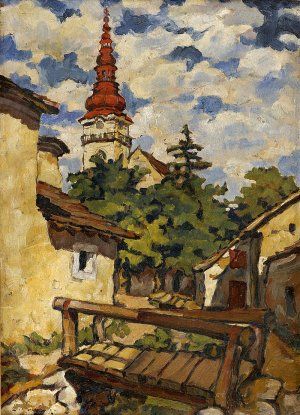 Pohľad na Kremnický kostol