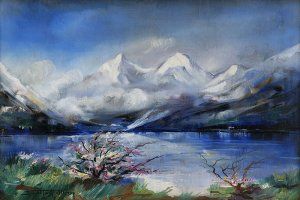 Pohľad na zasnežené Tatry