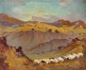 Stádo oviec v Tatrách