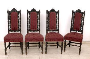 Štyri barokové stolicky