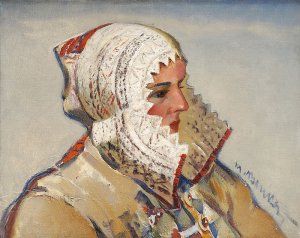 Žena v čepci
