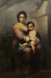 Matka s dieťaťom (podľa E. B. Murilla)