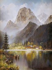 Hintersee v Alpách