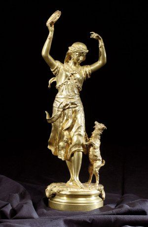 Tanečnica s kozliatkom