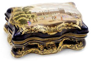 Porcelánová šperkovnica