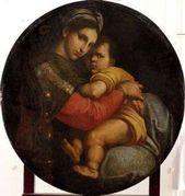 Madonna della Sedia (podľa Raffaela Santiho)