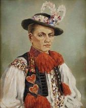 Chlapec z Moravského Slovácka