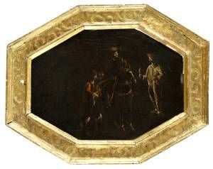 Nočný príchod jazdca so zajatcami