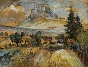 Pohľad na Spišský hrad