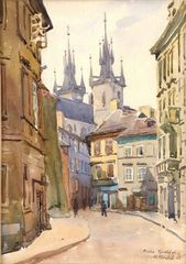 Týnská ulica v Prahe