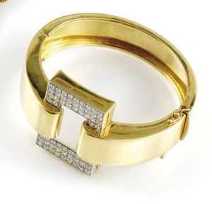 Briliantový náramok