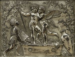 Alegorický reliéf - Zima