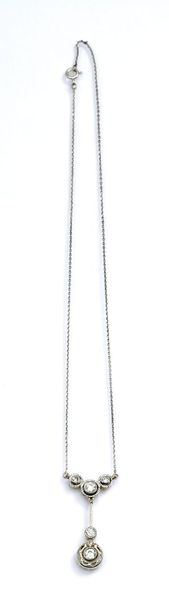 Briliantový prívesok s retiazkou