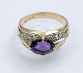 Dámsky zlatý prsteň