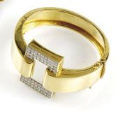 Briliantový náramok