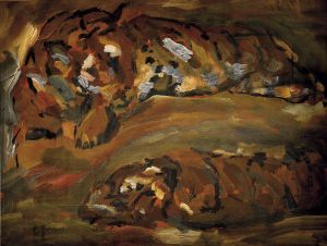 Odpočívajúce tigre