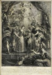 Prevedenie dvoch princezien cez rieku Andaye, 6. novembra 1615