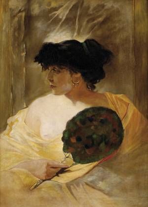 Portrét ženy s vejárom