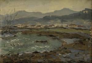 Jesenná krajina od Žarnovice