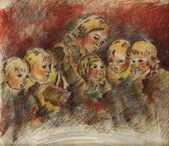 Vychovávateľka s deťmi