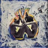 Zblíženie, s použitím fotografie Ľuba Špirka