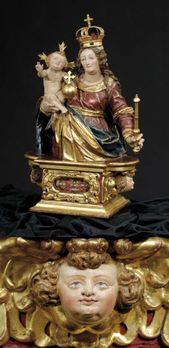 Baroková Madona s dieťatom
