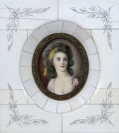Miniatúra -  portrét grófky Polocha