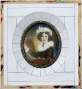 Miniatúra - portrét Madamme Lebrunn