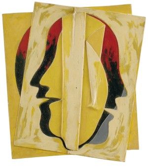 Hlava (červenožltá)