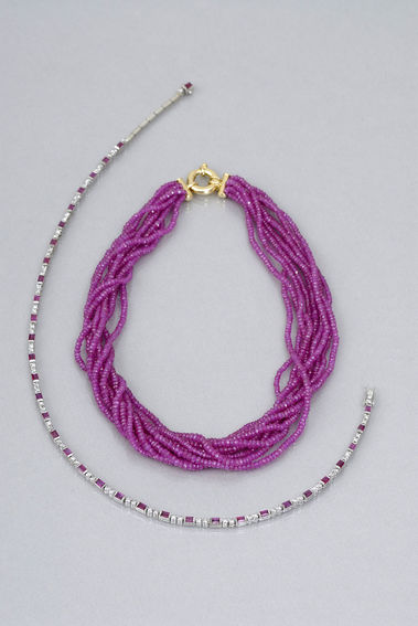 RUBÍNOVÝ NÁHRDELNÍK (COLLIER)