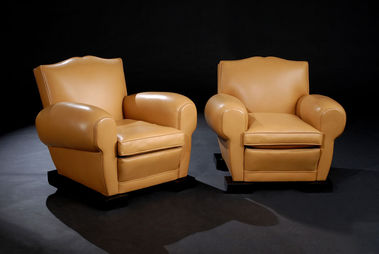 PÁR KRESIEL  ART DECO