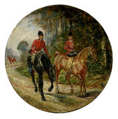 OZDOBNÝ MAĽOVANÝ TANIER