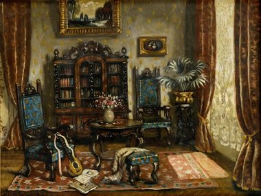 Meštiansky interiér I.