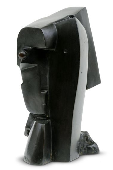 Kubistická kompozícia (Hlava ženy)