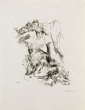 Smrť Evy (Knut Hamsun - Pan, ilustrácia)