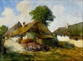 Povoz s volami