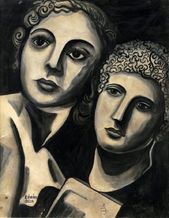 Žena s bustou