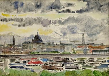 Pohľad na Paríž