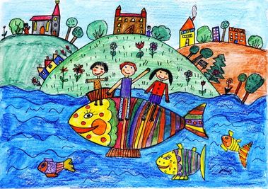 Plávala rybička po Dunaji