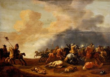 Výjav z tridsaťročnej vojny