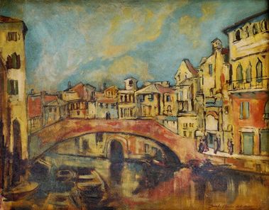 Most pri Academii du Belle arti v Benátkach