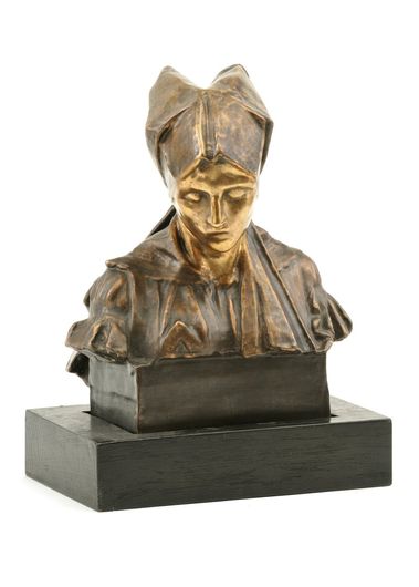 Busta ženy z Moravského Slovácka