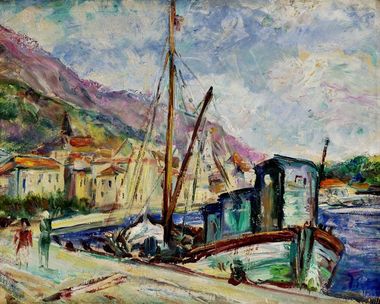 Prístav v Makarskej