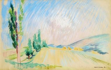 Krajina s topoľmi II.