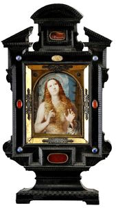 Relikviár sv. Kataríny s obrazom Márie Egyptskej