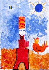 Veža postava (podľa M. Chagalla)