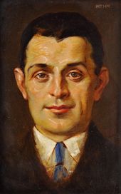 Portrét básnika Emila Boleslava Lukáča