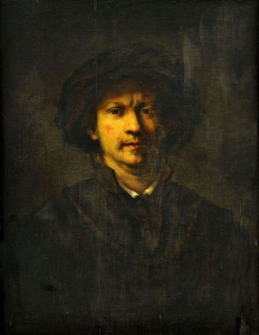 Rembrandtov autoportrét - kópia