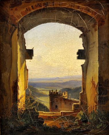 Pohľad z hradnej ruiny