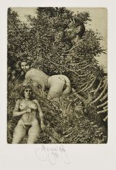 Satyr a nymfy
